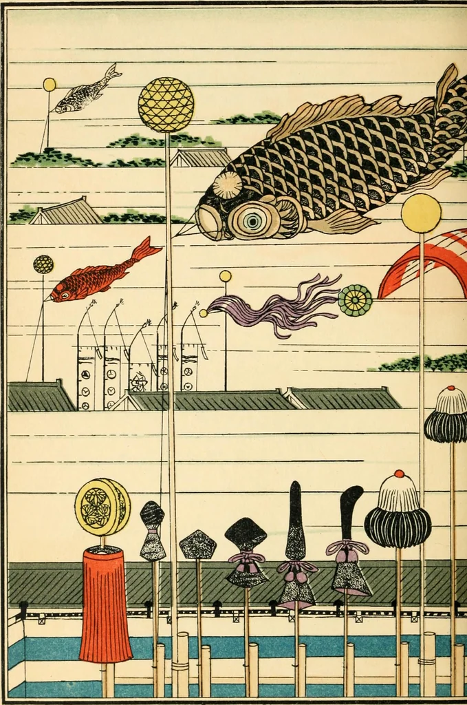 An illustration from More queer things about Japan, 1904, leaf 69
