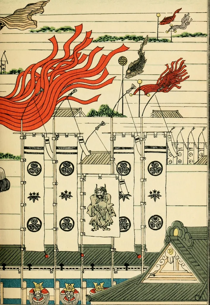 An illustration from More queer things about Japan, 1904, leaf 70