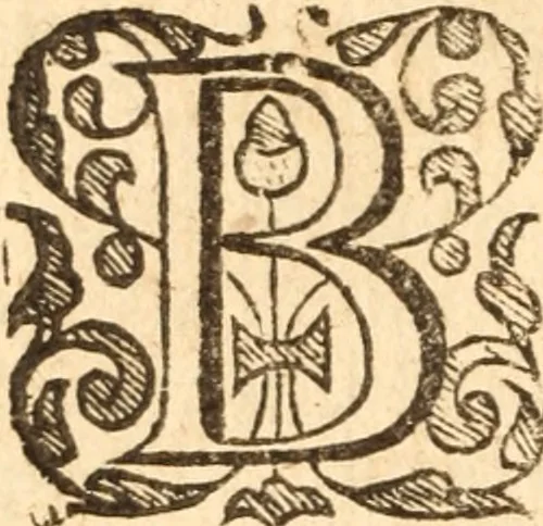 An illustration from The morning exercise methodized : or, Certain chief heads and points of the Christian religion opened and improved in divers sermons, by several ministers of the City of London, in the monthly course of the morning exercise at Giles in the Fields, May 1659, 1660, leaf 97