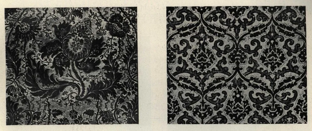 An illustration from Morris chintzes, silks, tapestries, etc., 1910, leaf 36