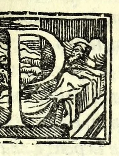 An illustration from Moschetta : comedia del famosissimo Rvzzante, nuouamente uenuta in luce, 1554, leaf 13