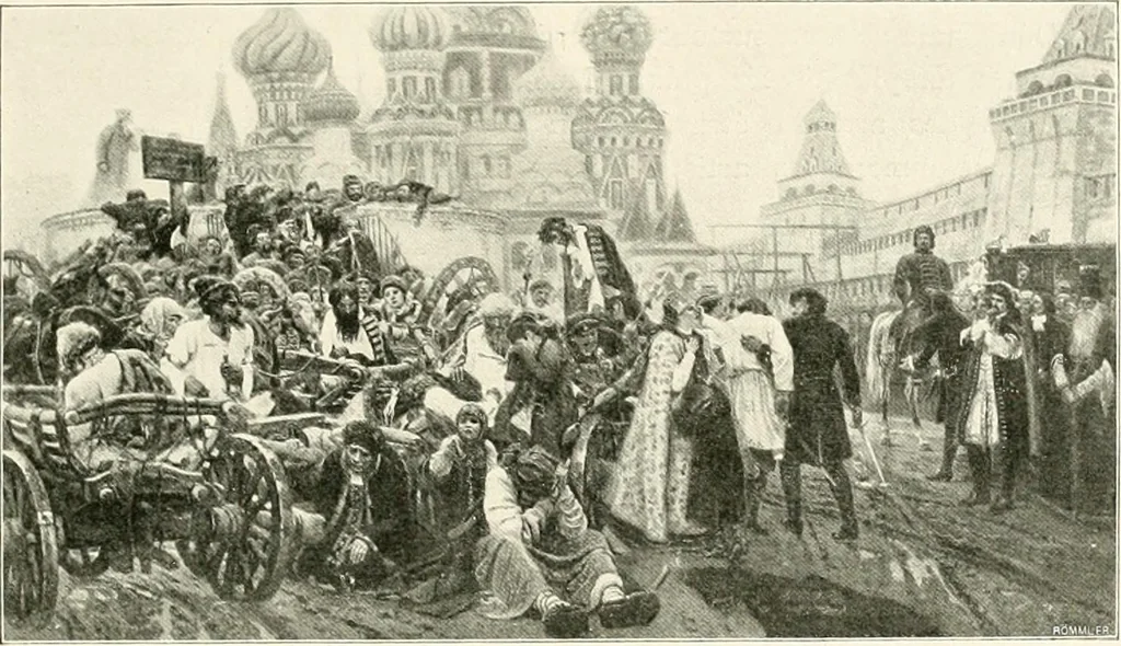 An illustration from Moscou, 1904, leaf 116