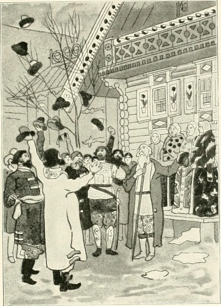 An illustration from Moscou, 1904, leaf 98