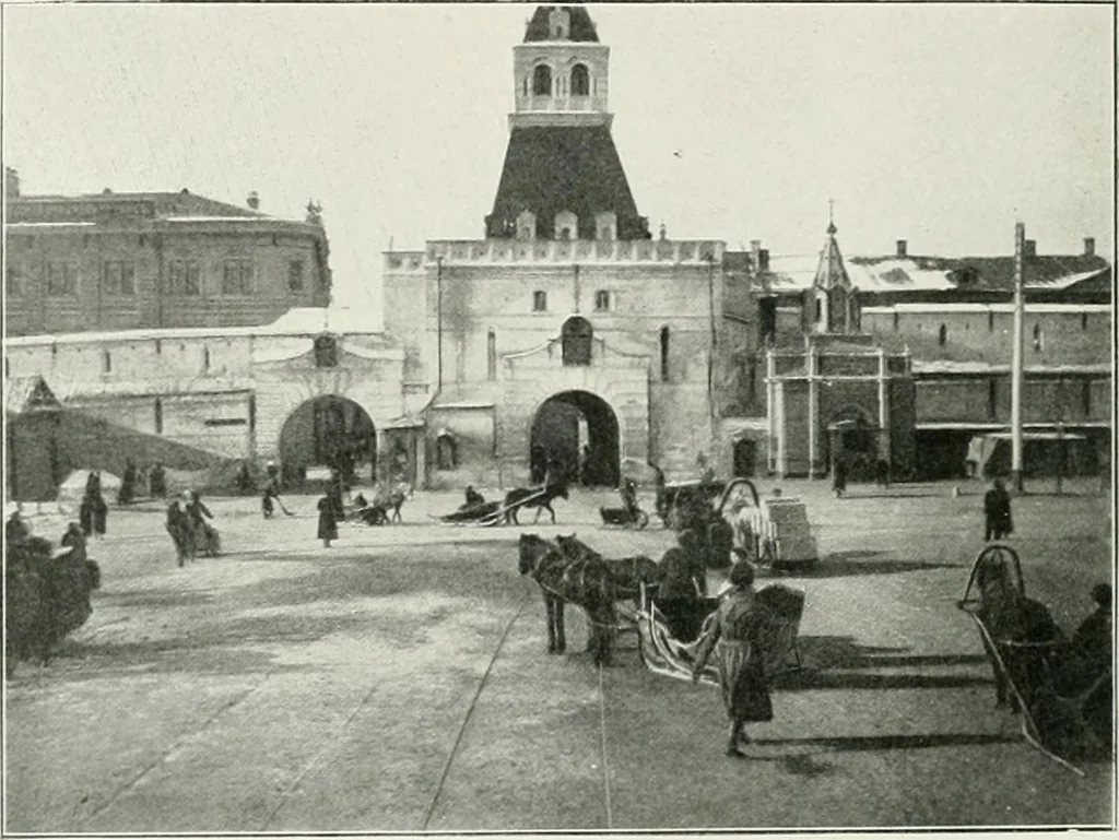 An illustration from Moscou, 1904, leaf 101