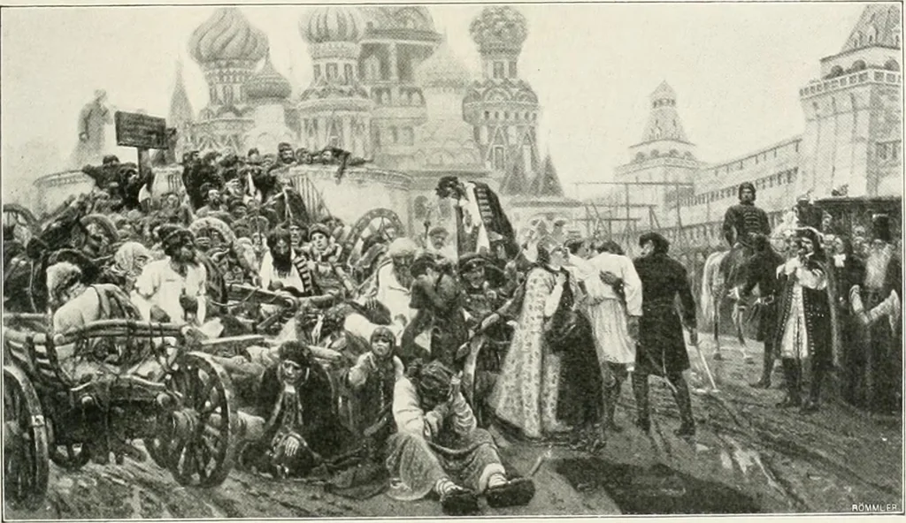 An illustration from Moscou, 1904, leaf 116
