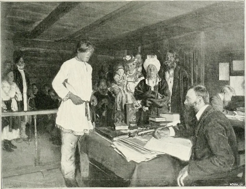 An illustration from Moscou, 1904, leaf 118
