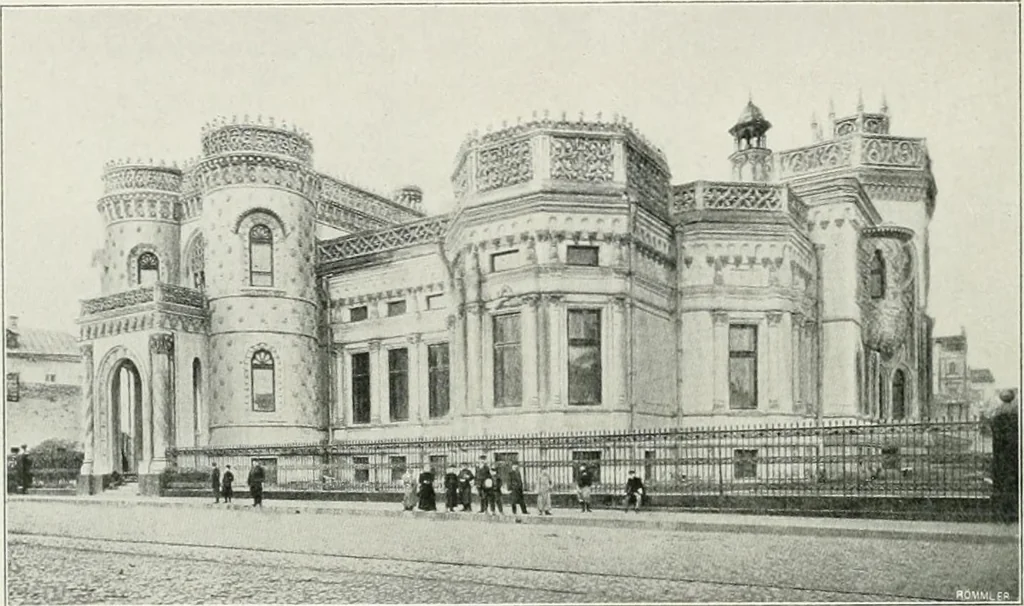 An illustration from Moscou, 1904, leaf 93