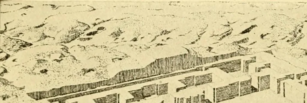 An illustration from Moses and the monuments : light from archaeology on Pentateuchal times, 1920, leaf 293