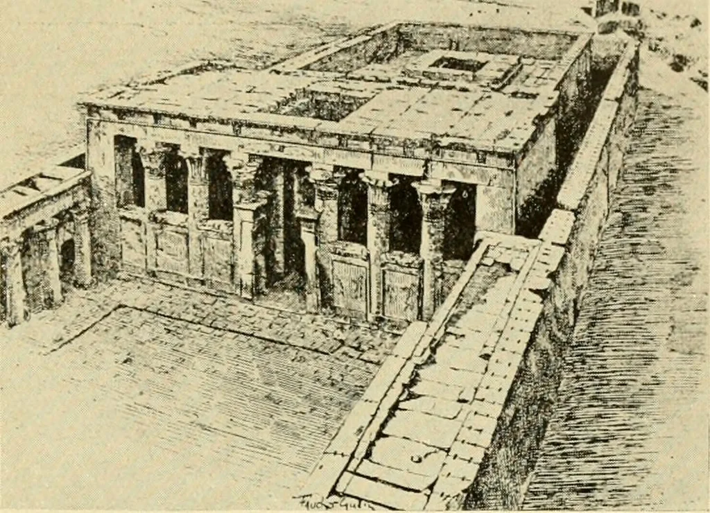 An illustration from Moses and the monuments : light from archaeology on Pentateuchal times, 1920, leaf 296
