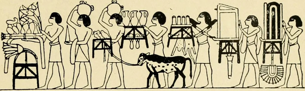 An illustration from Moses and the monuments : light from archaeology on Pentateuchal times, 1920, leaf 304