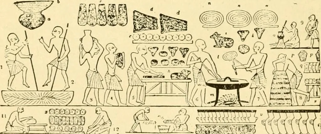 An illustration from Moses and the monuments : light from archaeology on Pentateuchal times, 1920, leaf 305