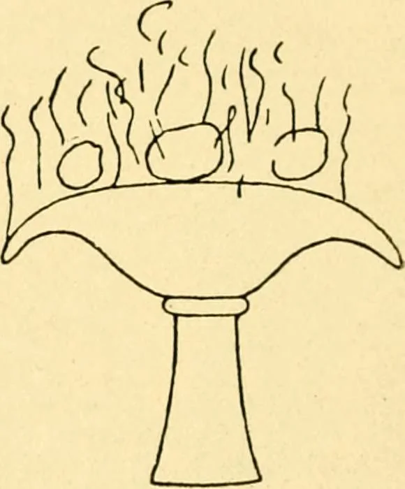 An illustration from Moses and the monuments : light from archaeology on Pentateuchal times, 1920, leaf 307