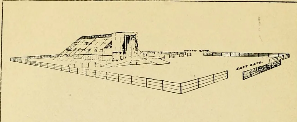 An illustration from Moses and the monuments : light from archaeology on Pentateuchal times, 1920, leaf 293