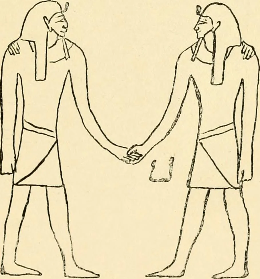An illustration from Moses and the monuments : light from archaeology on Pentateuchal times, 1920, leaf 300