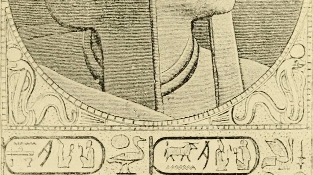 An illustration from Moses and the monuments : light from archaeology on Pentateuchal times, 1920, leaf 302