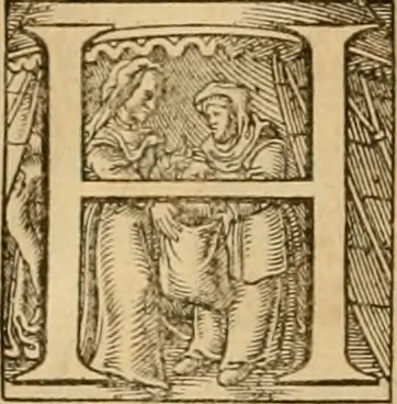 An illustration from Mosis libri V : cum Iohannis Caluini commentariis ; Genesis seorsum, reliqui quatuor in formam harmoniae digesti, 1563, leaf 357