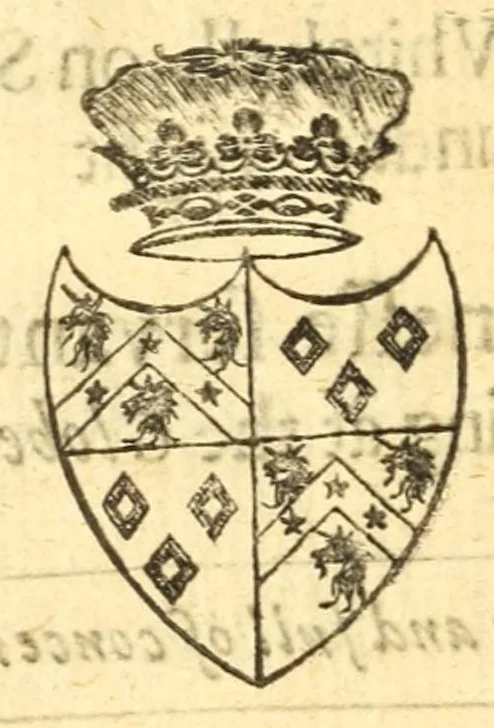 An illustration from A most pleasant comedy of Mucedorus, the kings sonne of Valentia, and Amadine the kings daughter of Aragon : with the merry conceits of Mouse : amplified with new additions, as it was acted before the Kings Majestie at Whitehall, on Shrove-Sunday night by His Highnesse Servants usually playing at the Globe : very delectable and full of conceited mirth, 1639, leaf 10