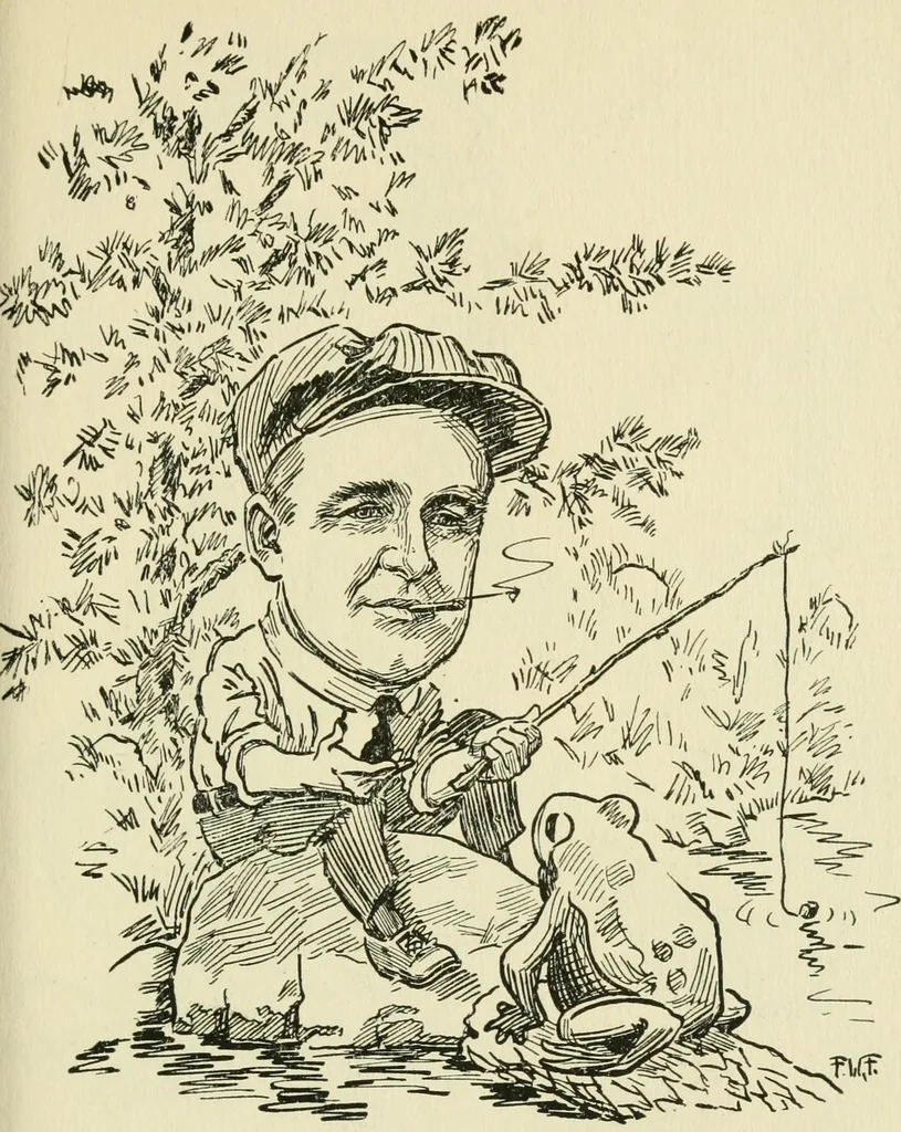 An illustration from Mother Goose comes to Portland;, 1918, leaf 20