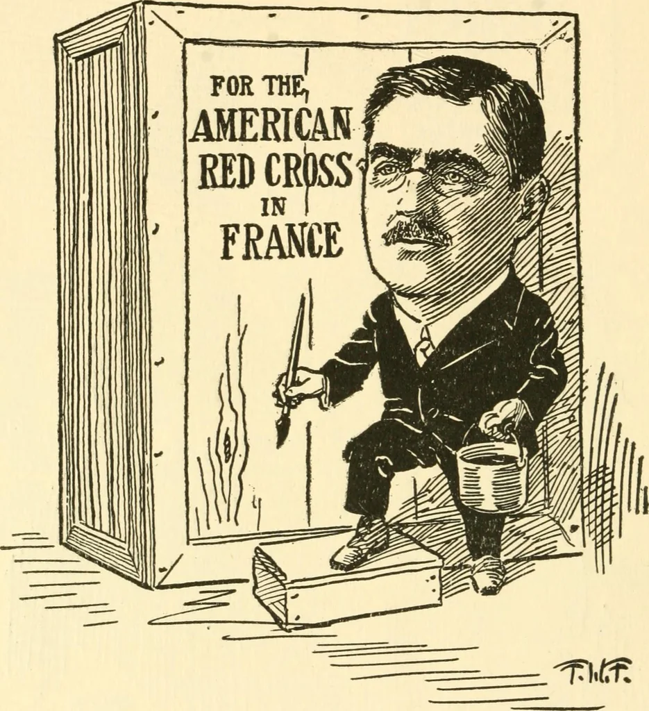 An illustration from Mother Goose comes to Portland;, 1918, leaf 25