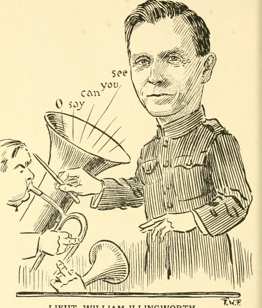 An illustration from Mother Goose comes to Portland;, 1918, leaf 29