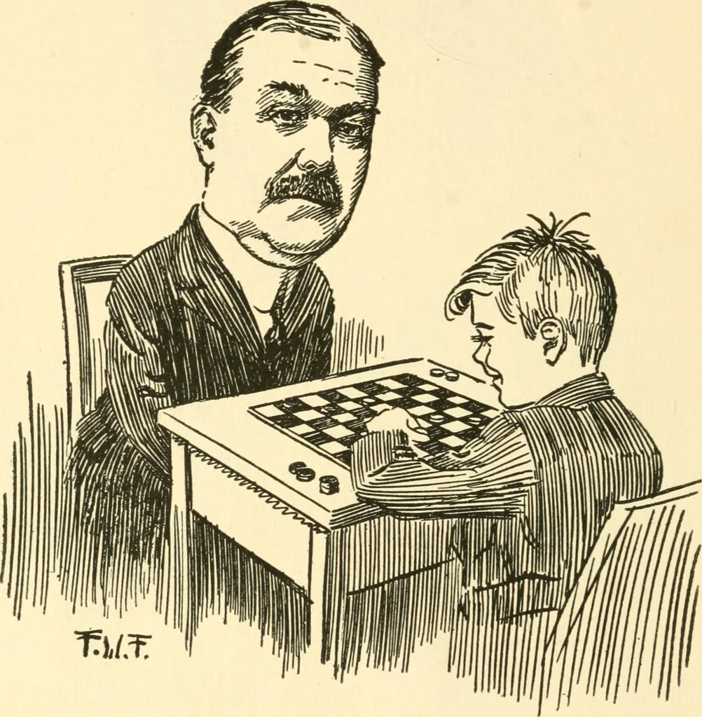 An illustration from Mother Goose comes to Portland;, 1918, leaf 31