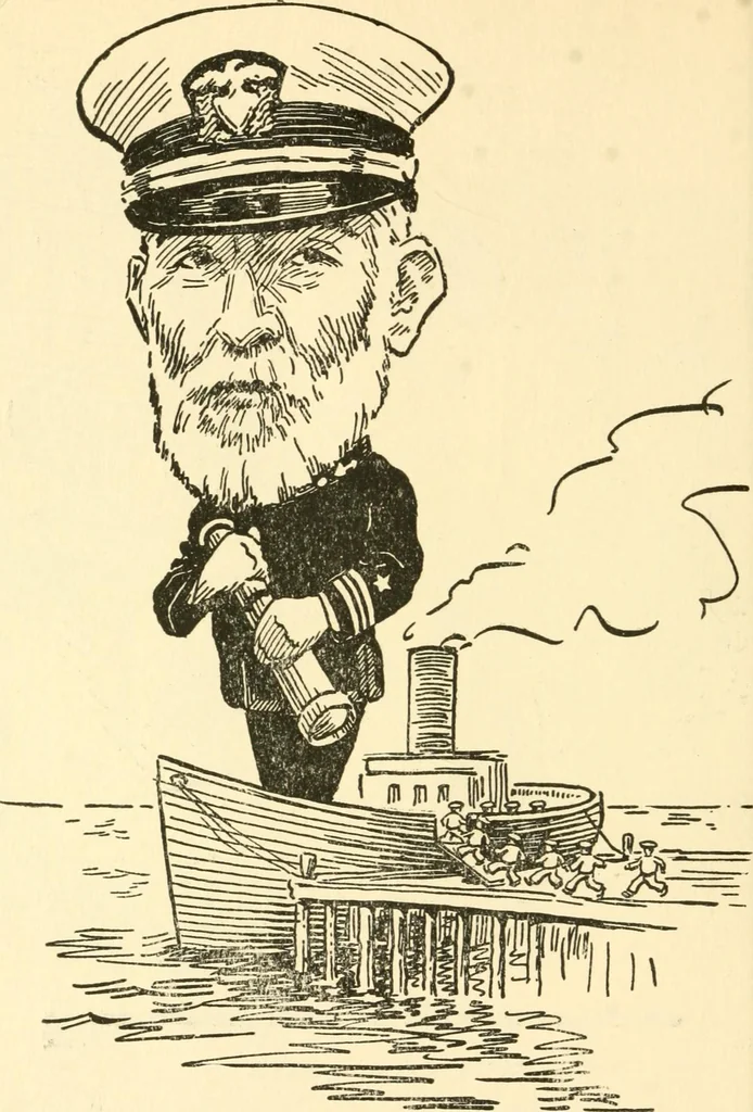 An illustration from Mother Goose comes to Portland;, 1918, leaf 51