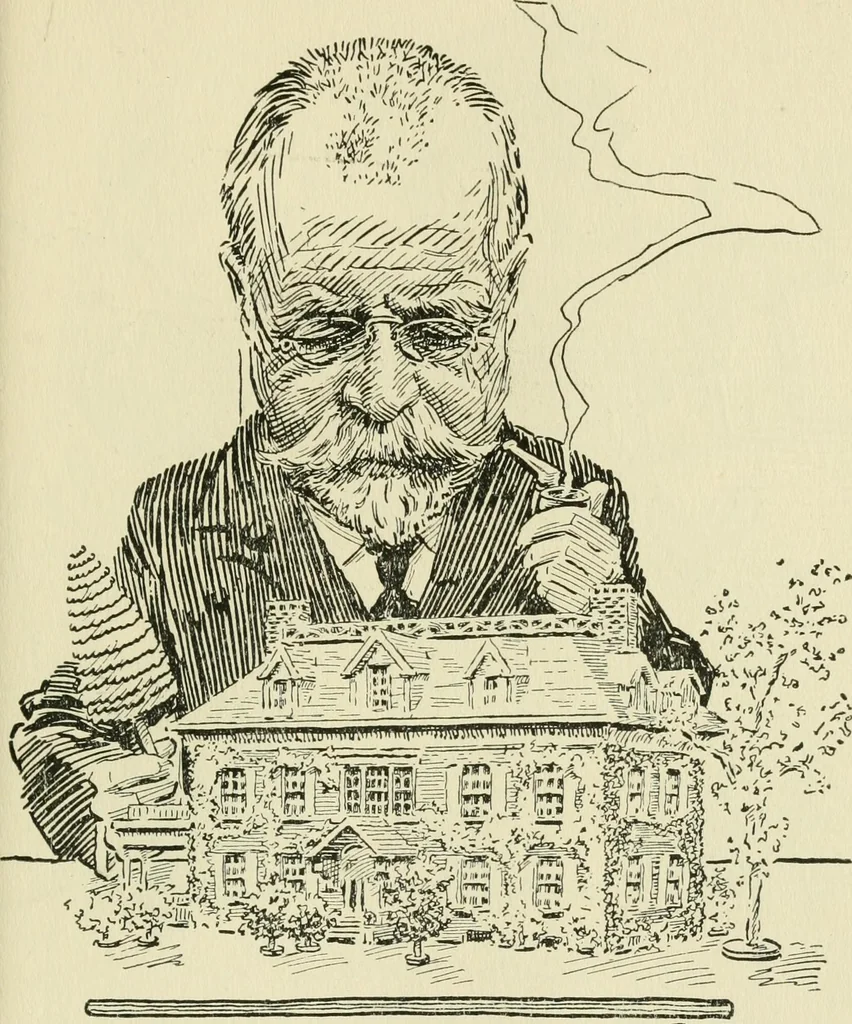 An illustration from Mother Goose comes to Portland;, 1918, leaf 62
