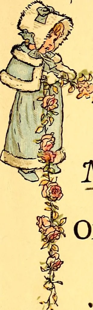 An illustration from Mother Goose , or The old nursery rhymes, 1890, leaf 6