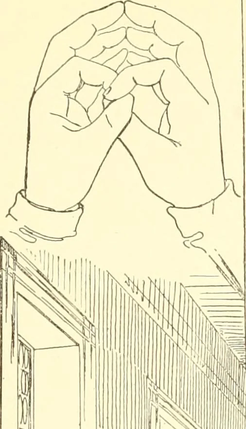 An illustration from Mother-play and nursery songs;, 1906, leaf 102