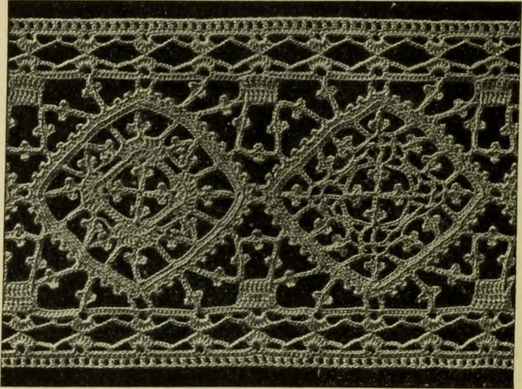 An illustration from Motifs de Broderie copte, 1880, leaf 19