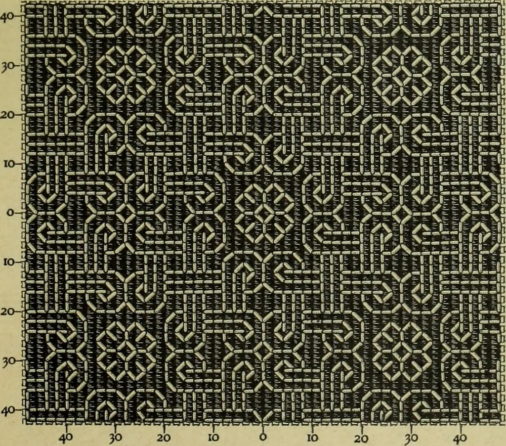 An illustration from Motifs de Broderie copte, 1880, leaf 22