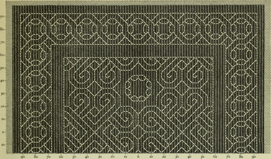 An illustration from Motifs de Broderie copte, 1880, leaf 30