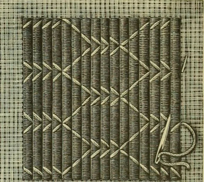 An illustration from Motifs de Broderie copte, 1880, leaf 4