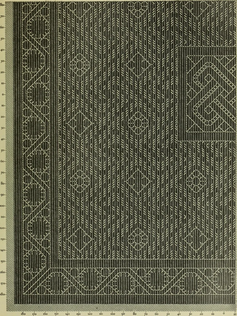 An illustration from Motifs de Broderie copte, 1880, leaf 44