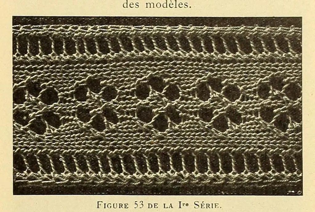 An illustration from Motifs de broderie copte, 1900, leaf 19