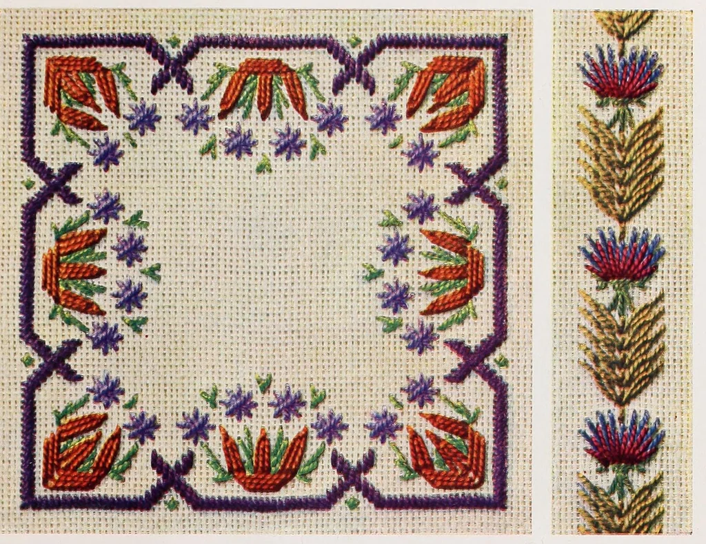 An illustration from Motifs for embroideries, 1919, leaf 19