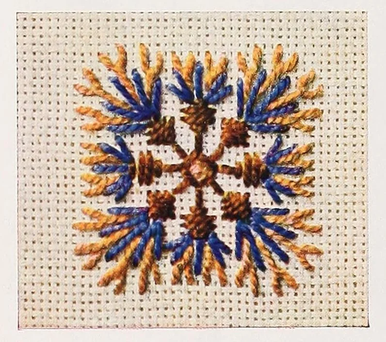 An illustration from Motifs for embroideries, 1919, leaf 20