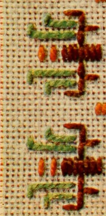 An illustration from Motifs pour broderies. (IIIme série), 1900, leaf 17