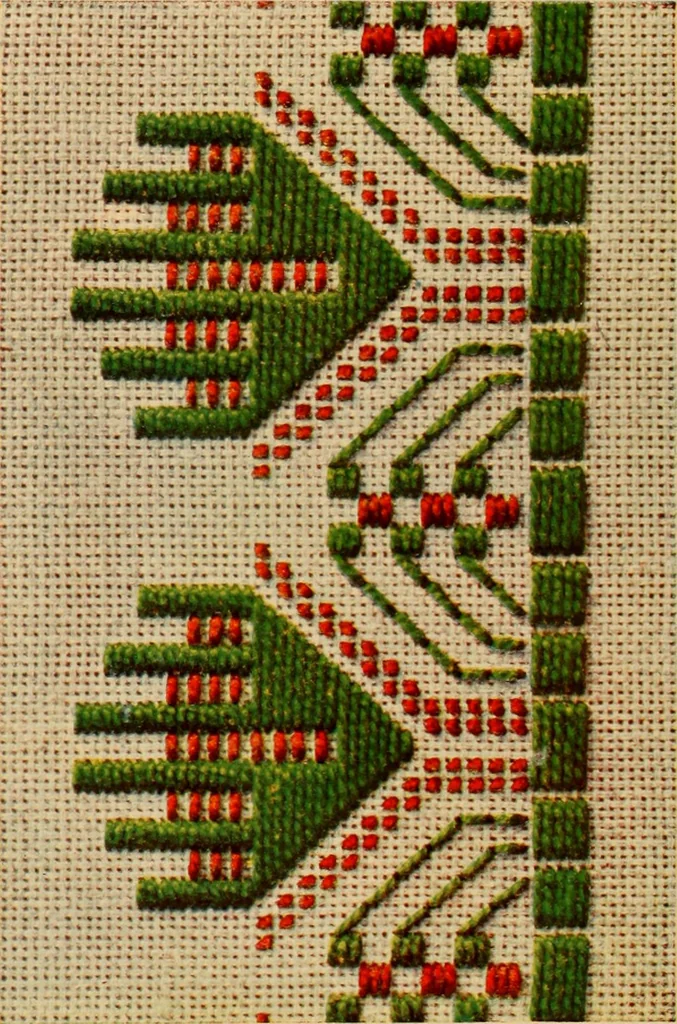 An illustration from Motifs pour broderies. (IIIme série), 1900, leaf 17