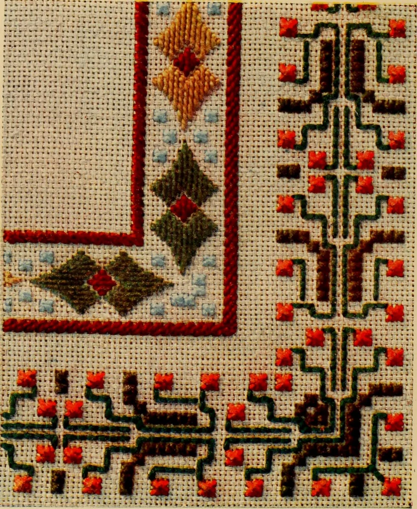 An illustration from Motifs pour broderies. (IIIme série), 1900, leaf 19
