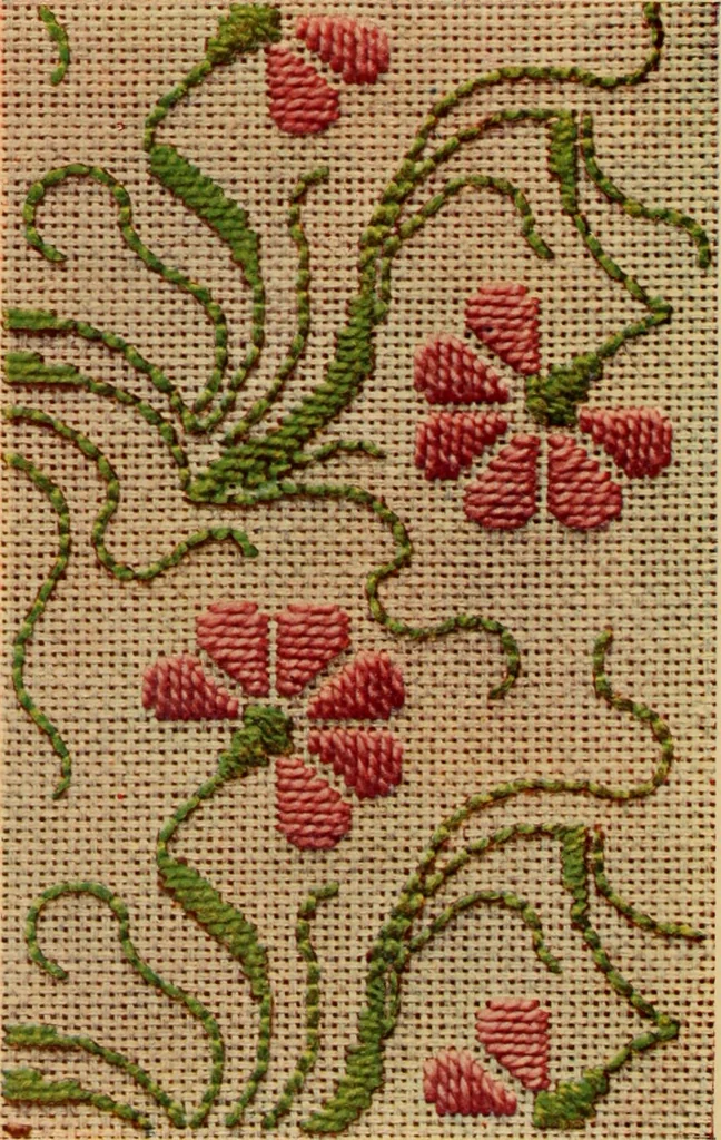 An illustration from Motifs pour broderies. (IIIme série), 1900, leaf 23