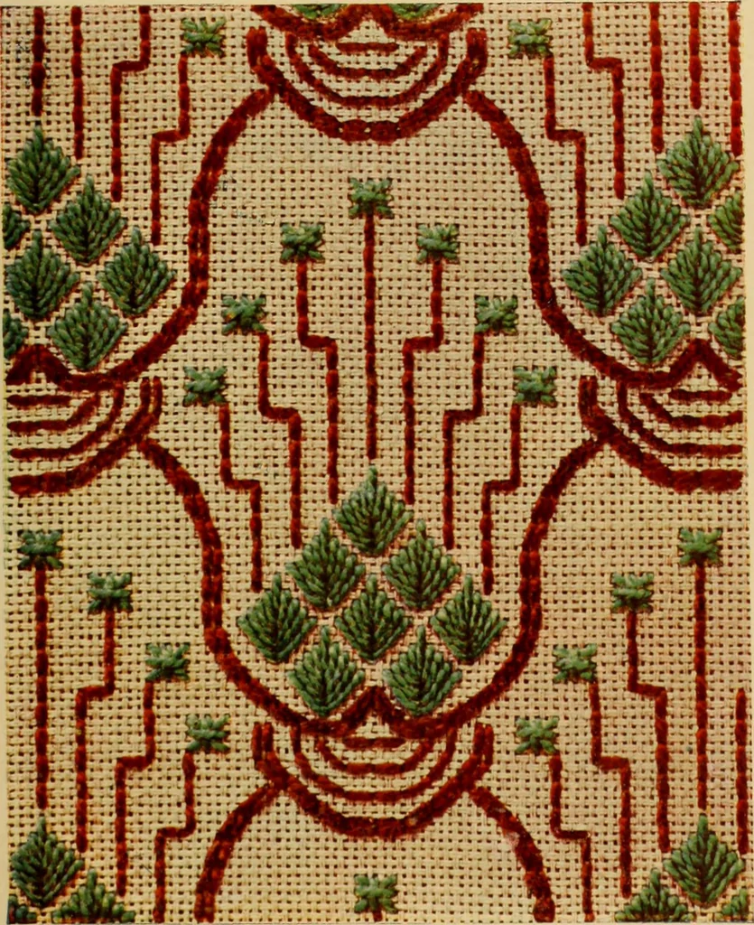An illustration from Motifs pour broderies. (IIIme série), 1900, leaf 6