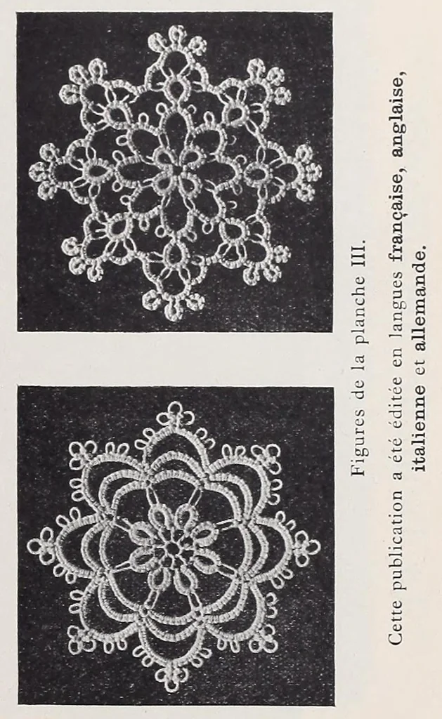 An illustration from Motifs pour broderies, 1922, leaf 103