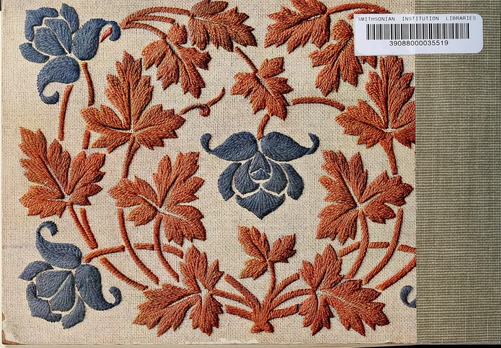 An illustration from Motifs pour broderies, 1922, leaf 116