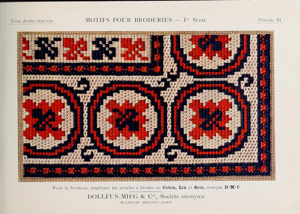 An illustration from Motifs pour broderies, 1922, leaf 29