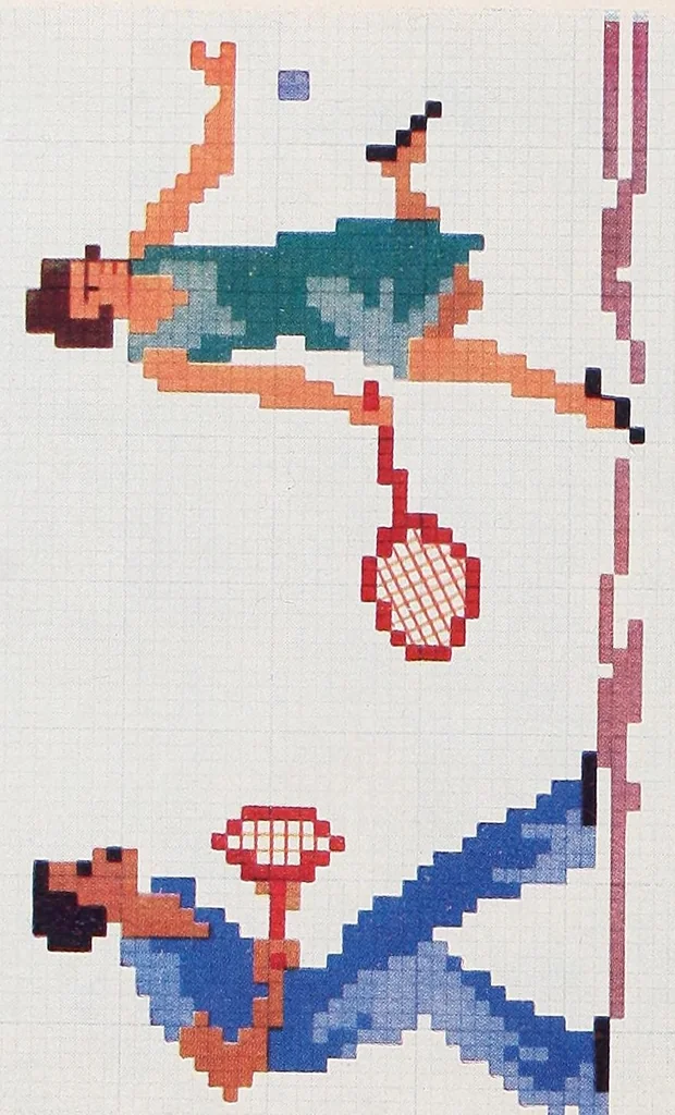 An illustration from Motifs pour broderies, 1922, leaf 92