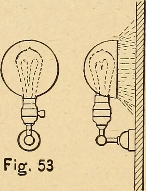 An illustration from Motion picture electricity, 1914, leaf 105