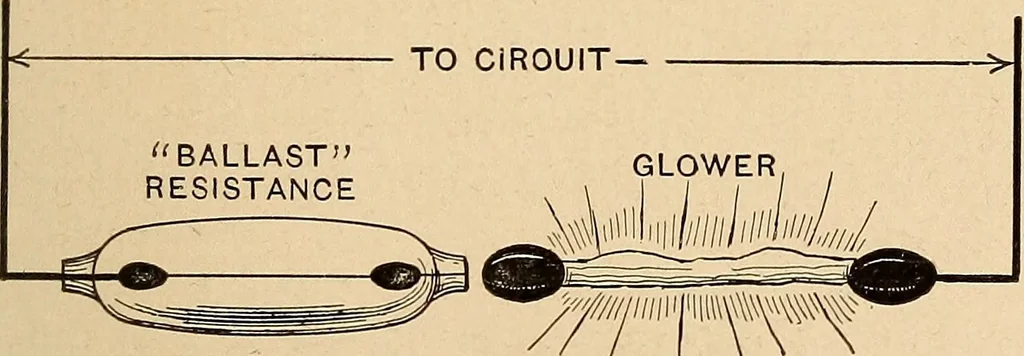 An illustration from Motion picture electricity, 1914, leaf 140
