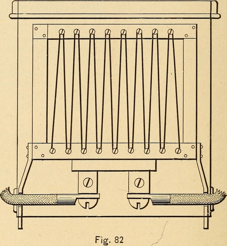 An illustration from Motion picture electricity, 1914, leaf 151