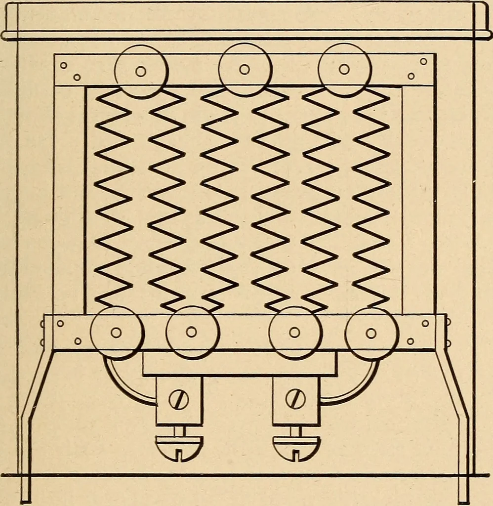 An illustration from Motion picture electricity, 1914, leaf 152